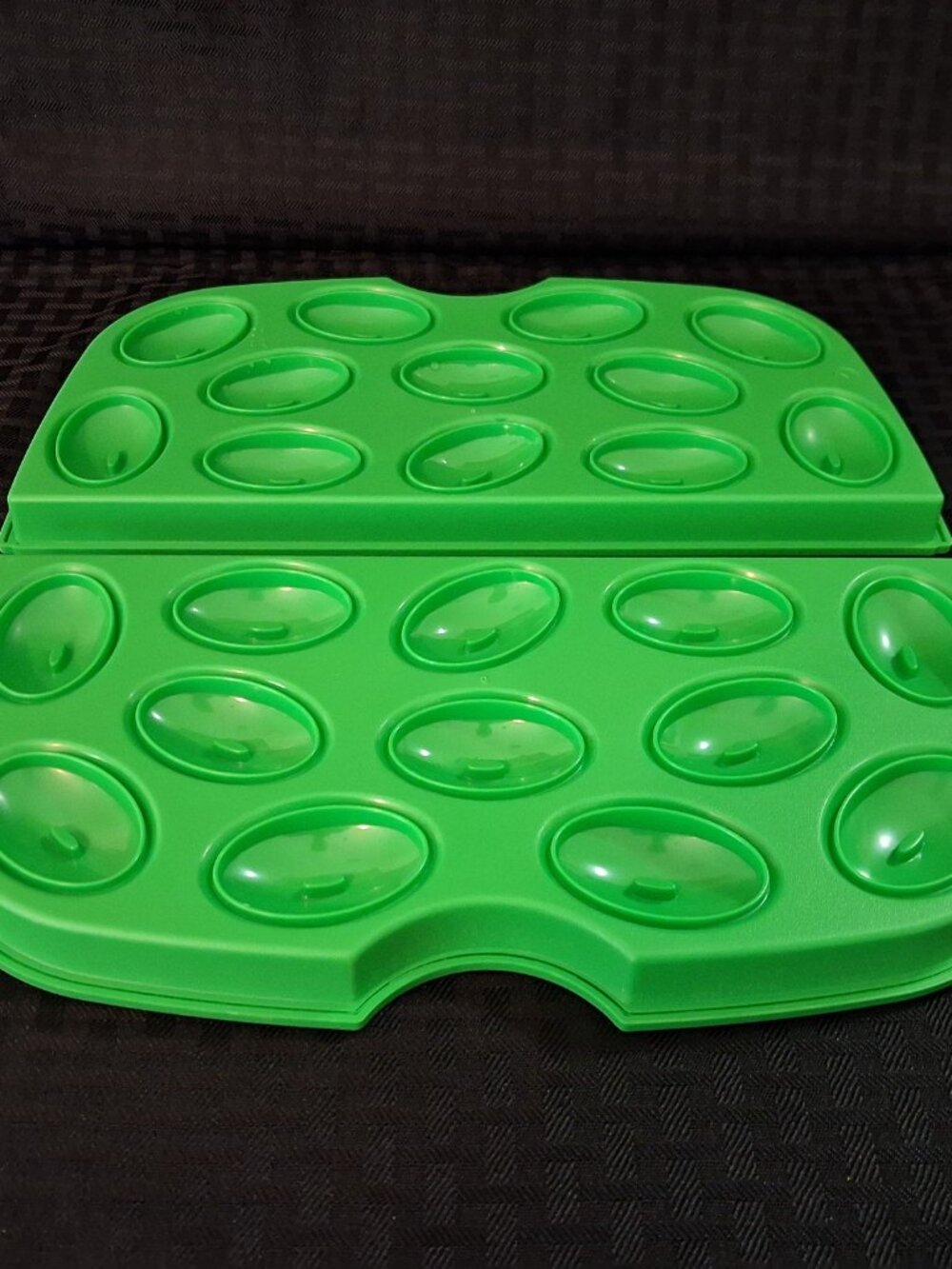 The Pampered Chef #2292 Cool and Serve Square Tray Set Deviled Eggs Holder - Picture 6 of 12